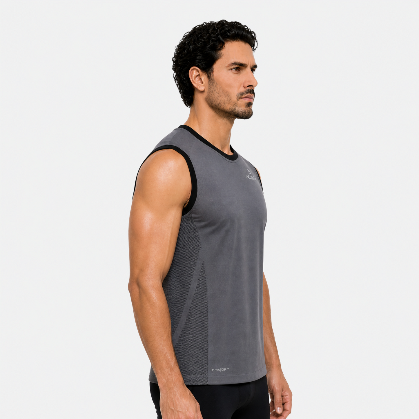 Playera Sin Mangas City Racer Gris