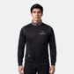 Chamarra Hard Running Negro/Gris