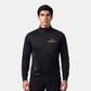 Chamarra Hard Running Negro/Golden