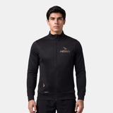 Chamarra Hard Running Negro/Golden