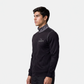 Chamarra Hard Running Negro/Gris