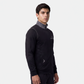 Chamarra Hard Running Negro/Gris
