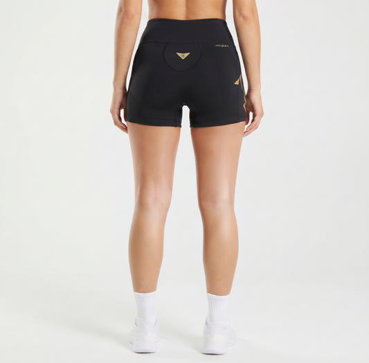 Running Short Dama Hard Running Negro/Golden