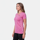 Playera Manga Corta City Racer Rosa Jaspe