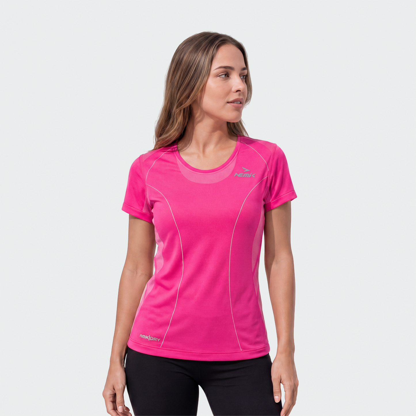 Playera Manga Corta City Racer Hot Pink
