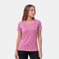 Playera Manga Corta City Racer Rosa Jaspe
