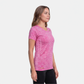 Playera Manga Corta City Racer Rosa Jaspe