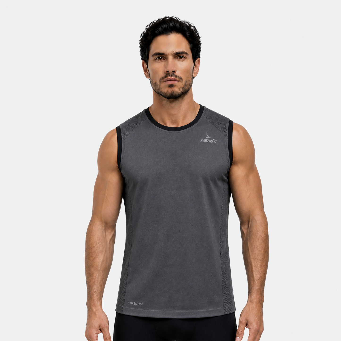 Playera Sin Mangas City Racer Gris