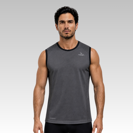 Playera Sin Mangas City Racer Gris