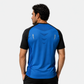 Playera Manga Corta Hard Running Azul Blue/Negro
